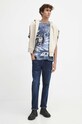 T-shirt bawełniany męski wzorzysty kolor multicolor RW23.TSM900 multicolor RW23