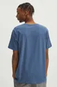 Odzież T-shirt bawełniany męski z domieszką elastanu z nadrukiem kolor niebieski RW23.TSM918 niebieski