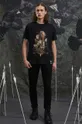 Bavlnené tričko pánske z kolekcie The Witcher x Medicine čierna farba <p>100 % Bavlna</p>