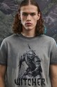 T-shirt bawełniany męski z kolekcji The Witcher x Medicine kolor szary RW23.TSM989 szary