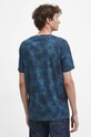 Odzież T-shirt bawełniany męski wzorzysty kolor turkusowy RW23.TSMA30 turkusowy