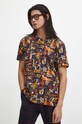 T-shirt bawełniany męski wzorzysty kolor multicolor multicolor RW23.TSMC10