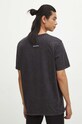 Odzież T-shirt bawełniany męski z nadrukiem kolor szary RW23.TSMC17 szary
