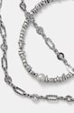 Naszyjniki damskie z ozdobnymi elementami (2-pack) kolor srebrny RW24.AKD710 srebrny RW24