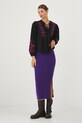 Medicine bluza din bumbac RW24.BDD606 negru RW24