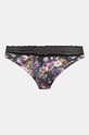 Odzież Figi bawełniane damskie briefs z domieszką elastanu wzorzyste (2-pack) kolor multicolor RW24.BID901 multicolor