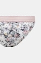 Figi bawełniane damskie briefs z domieszką elastanu wzorzyste (2-pack) kolor multicolor multicolor RW24.BID901
