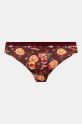 Odzież Figi bawełniane damskie briefs z domieszką elastanu wzorzyste (2-pack) kolor multicolor RW24.BID903 multicolor