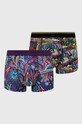 Bavlněné boxerky pánské s příměsí elastanu (2-pack) více barev 2-pack vícebarevná RW24.BIM101