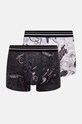 Bokserki bawełniane z domieszką elastanu z kolekcji Science (2-pack) kolor multicolor dzianina multicolor RW24.BIM350