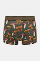 Bavlněné boxerky pánské s příměsí elastanu, se vzorem hřibů (2-pack) více barev RW24.BIM702 vícebarevná RW24