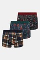 Бавовняні боксери Medicine 3-pack трикотаж барвистий RW24.BIM905