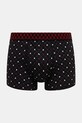 Bokserki bawełniane męskie z domieszką elastanu wzorzyste (2-pack) kolor multicolor RW24.BIMB01 multicolor RW24