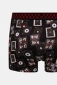 Bokserki bawełniane męskie z domieszką elastanu wzorzyste (2-pack) kolor multicolor RW24.BIMB01 multicolor