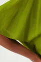 Bluzka damska oversize gładka kolor zielony Damski
