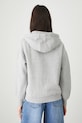 Odzież Bluza damska z kapturem melanżowa RW24.BLD020 szary