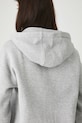 Bluza damska z kapturem melanżowa RW24.BLD020 szary