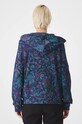 Bluza bawełniana damska z kapturem kolor granatowy granatowy RW24.BLD030