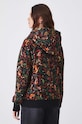 Odzież Bluza damska z kapturem wzorzysta kolor multicolor RW24.BLD052 czarny
