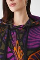 Bluza damska oversize wzorzysta kolor multicolor RW24.BLD604