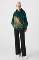 Bluza damska z kolekcji Together For Nature kolor turkusowy RW24.BLD700 turkusowy RW24