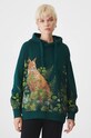 Odzież Bluza damska z kolekcji Together For Nature kolor turkusowy RW24.BLD700 turkusowy