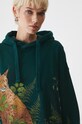 Bluza damska z kolekcji Together For Nature kolor turkusowy RW24.BLD700 turkusowy