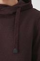 Bluza męska z kapturem wzorzysta kolor bordowy RW24.BLM070 bordowy