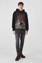 Odzież Bluza męska z kolekcji Zdzisław Beksiński x Medicine kolor czarny RW24.BLM852 czarny
