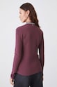 Odzież Longsleeve damski prążkowany kolor fioletowy RW24.BUD051 fioletowy