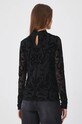 Odzież Longsleeve damski wzorzysty kolor czarny RW24.BUD501 czarny