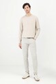 Longsleeve męski z fakturą kolor beżowy RW24.BUM051 beżowy RW24