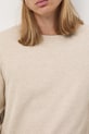 Tričko s dlouhým rukávem béžová barva RW24.BUM051 béžová