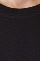 Longsleeve męski z fakturą kolor czarny RW24.BUM051 czarny