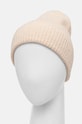 Doplnky Čiapka dámska rebrovaná čiapka béžová farba RW24.CAD052 béžová