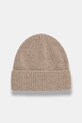 Czapka z kaszmiru damska beanie kolor beżowy RW24.CAD800 beżowy RW24