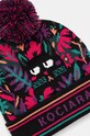 Akcesoria Czapka damska beanie z pomponem kolor multicolor RW24.CAD903 multicolor