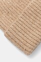 Czapka damska beanie z aplikacją kolor beżowy RW24.CAD904 beżowy RW24