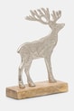 Dekoracja świąteczna - renifer 16,5 cm kolor srebrny RW24.DEUA42 srebrny RW24