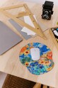 Podkładka pod mysz z kolekcji Eviva L'arte kolor multicolor multicolor RW24.ITU455