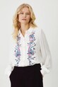Koszula damska z kolekcji Karolina Matyjaszkowicz x Medicine kolor biały RW24.KDDB53 biały