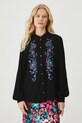 Koszula damska z kolekcji Karolina Matyjaszkowicz x Medicine kolor czarny RW24.KDDB53 czarny RW24
