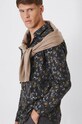 Koszula męska z kołnierzykiem klasycznym wzorzysta kolor multicolor multicolor RW24.KDM097