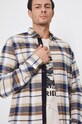 Koszula bawełniana męska z kołnierzykiem klasycznym wzorzysta kolor multicolor RW24.KDM901 multicolor