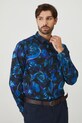 Koszula męska z kolekcji Karolina Matyjaszkowicz x Medicine kolor multicolor RW24.KDMB10