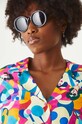Koszula damska oversize z kolekcji Magia Miejsc kolor multicolor RW24.KKD150 multicolor