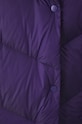 Płaszcz puchowy damski pikowany kolor fioletowy RW24.KPD701