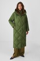 Пуховое пальто Medicine зелёный RW24.KPDA02