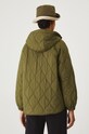 Kurtka damska oversize pikowana kolor zielony zielony RW24.KUD300