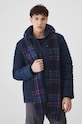 Bunda pánska prešívaná tmavomodrá farba RW24.KUM709 tmavomodrá RW24